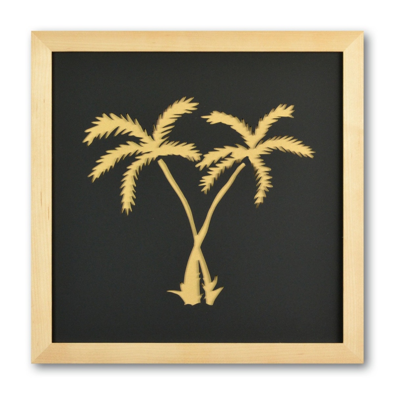 Nástenná dekorácia Palmy 2