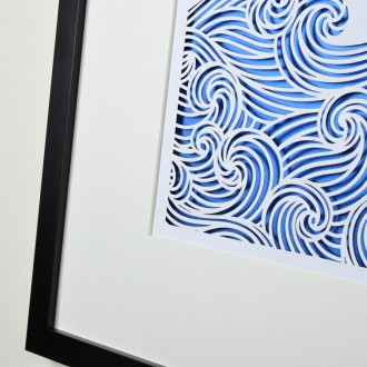 Obraz Abstrakcia vlny