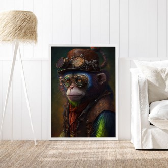 Steampunková opica