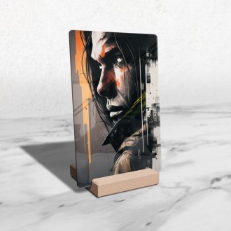 Akrylové sklo Pouličné umenie - Portrét