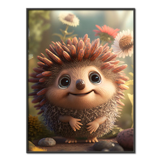 Roztomilý animovaný ježko 2